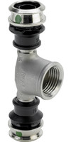 Viega T-Stück Raxinox 4417, Stahl nichtrostend, SC-Contur