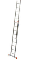 Sprossen-SchiebeLeiter Fabilo, zweiteilig