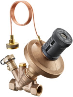 Oventrop Differenzdruckregler Hydromat DTR, PN 16, 50-300 mbar, Rotguss