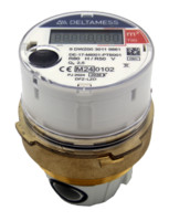 Deltamess Messkapsel T90 smart i OMS, Q3 2,5 cbm/h, kalt/warm