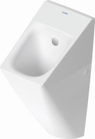 Duravit Absaug-Urinal Viu, 31 x 30 cm, Zulauf von hinten, Abgang waagerecht, weiß