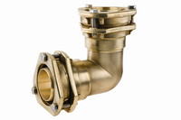 BEULCO PE-Winkelkupplung 66301F, 90°, Messing, Stützrohr fest, für Trinkwasser