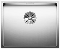 Blanco Becken CLARON, Edelstahl Seidenglanz, ohne Ablauffernbedienung