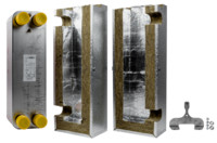 Wolf Plattenwärmetauscher, 2", Edelstahl, 616 x 191 mm