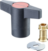 Oventrop Umrüstsatz, Kunststoff-Knebelgriff