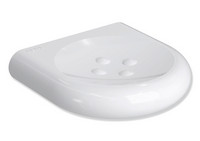 HEWI Seifenhalter 477, 120 mm, mit Noppen