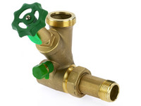 Bender Abzweig-T-Ventil KFR, CR-Messing