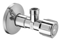 SCHELL Eckventil COMFORT, mit Filter, ohne Verschraubung, verchromt