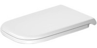 Duravit WC-Sitz D-Code Vital, verlängerte Ausführung, Scharniere Edelstahl, weiß