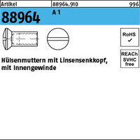 Artikel 88964 A 1 Hülsenmuttern mit Linsensenkkopf, mit Innengewinde