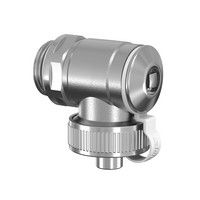 Flamco Füll- und Entleerstopfen V, Standard, Auslaufteil aus Metall, vernickelt