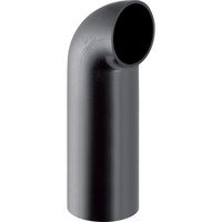Geberit Bogen PE, 90°, mit langem Schenkel, kleiner Radius, PE-HD