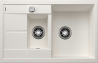 Blanco Spüle METRA 6 S Compact SILGRANIT, reversibel, mit Ablauffernbedienung