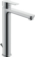 Duravit Waschtisch-Einhebelmischer XL A.1, Ausladung 180 mm, chrom