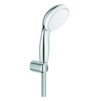 GROHE Handbrause-Set Tempesta 100, mit Wandhalter, 2 Strahlarten, chrom