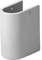 Duravit Halbsäule Starck 3, 16,5 x 27,5 cm