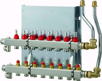 Wolf Heizkreisverteiler CUC-B, manuell, mit Durchflussmesser