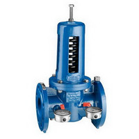 Caleffi Druckminderer, Grauguss-Gehäuse, mit 2 Manometern