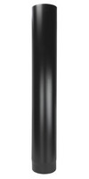 Bertrams Rauchrohr ST-Pu, pulverbeschichtet, schwarz