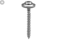 ASW Spenglerschrauben, Edelstahl, Ø 15 mm, 2-teilig, Torx