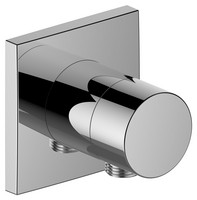 KEUCO Fertigmontageset IXMO Pure, UP-2-Wege-Umstellventil, eckig, Schlauchanschluss