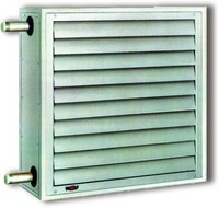 Wolf Luftheizer, Wärmetauscher Stahl-verzinkt