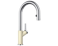 Blanco Spültisch-Einhebelmischer CARENA-S Vario, HD, schwenkbar