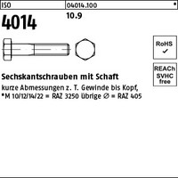 ISO 4014 10.9 Sechskantschrauben mit Schaft