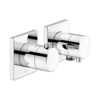 KEUCO Fertigmontageset Edition 11, UP-Thermostatarmatur, mit Schlauchanschluss, für 2 Verbraucher