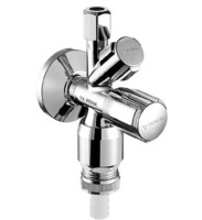 SCHELL Kombi-Eckventil COMFORT, mit ASAG easy, mit Rückflussverhinderer und Rohrbelüfter, verchromt