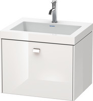 Duravit Waschtischunterschrankset Brioso, 1 Hahnloch