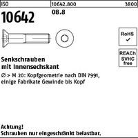ISO 10642 Senkschrauben mit Innensechskant
