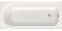 Duravit Rechteck-Badewanne Soleil by Starck, Einbauversion, 1 Rückenschräge, weiß