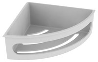 KEUCO Kunststoff-Einsatz Elegance, lose, für Eckduschkorb