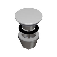 Laufen Ablaufventil, nicht verschließbar, mit Saphir Keramik Abdeckung