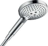 hansgrohe Handbrause Raindance Select S 120 EcoSmart, Brausekopf Ø 125 mm, 3jet, 8,3 l/min
