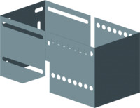 Almeva Verlängerung LAM, PPH/Edelstahl matt