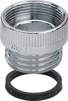 Viega Übergangsstück 3252, Rotguss verchromt, rund