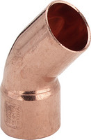 Viega Bogen 95040, 45°, Einsteckende, Kupfer