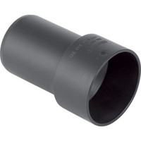 Geberit Anschlussstutzen Silent PP, schalloptimiert, mit Schutzdeckel