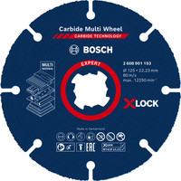 EXPERT Carbide Multi Wheel Trennscheibe für kleine Winkelschleifer, X-LOCK