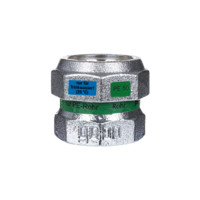 Gebo Verschraubung EK Serie 156, Endkappe, mit EPDM-Dichtung, für Stahlrohr