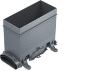 STIEBEL ELTRON Fußbodenauslass, für Luftverteilsystem