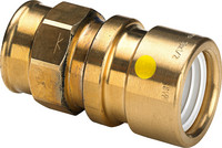 Viega Übergangsstück Geopress G 9612G, Rotguss, mit SC-Contur