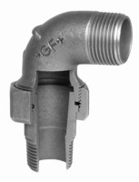 Georg Fischer Winkelverschraubung Nr.103, kegelig dichtend, verzinkt