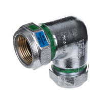 Gebo Verschraubung WO Serie 156, Winkel, mit EPDM-Dichtung, PE/PE-Übergang