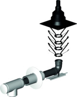 Almeva Abgassystem Grundpaket 7SV LIK, starr, raumluftabhängig,mit Schraubverbindung