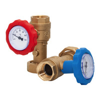 Esbe Kugelhahn-Set GSP911, mit Thermometer