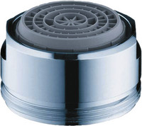 hansgrohe Luftsprudler, M 24 x 1, mit Durchflussbegrenzer, 7 l/min