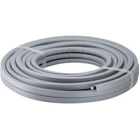 Geberit Systemrohr Mepla ML, exzentrisch vorgedämmt, Rolle a 50 m, grau